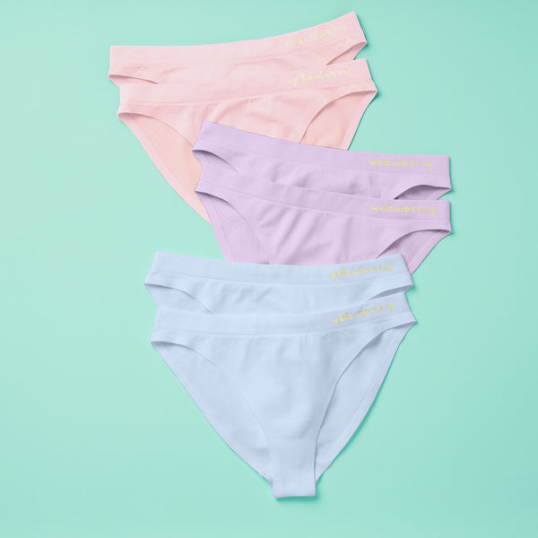 BEST Girls Seamless Underwear – Bundle of Six Pair for $36 - Yellowberry