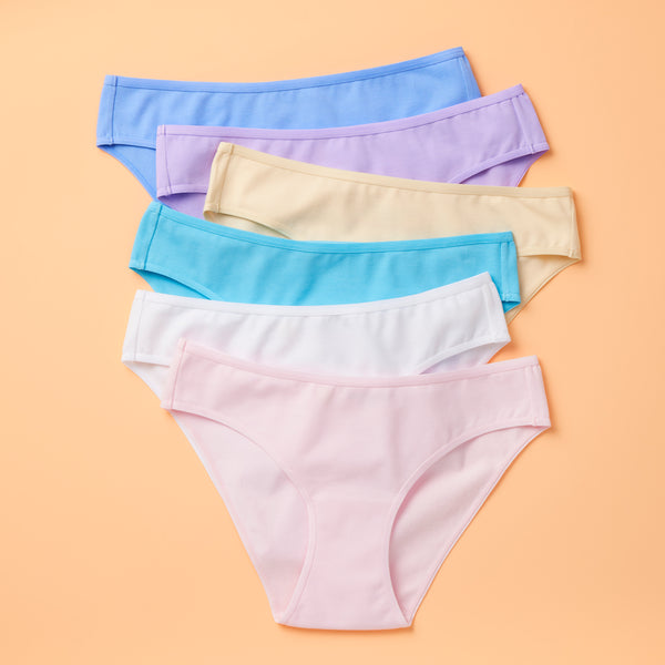  PEASLIM Cotton Bikini Underwear For Women Briefs
