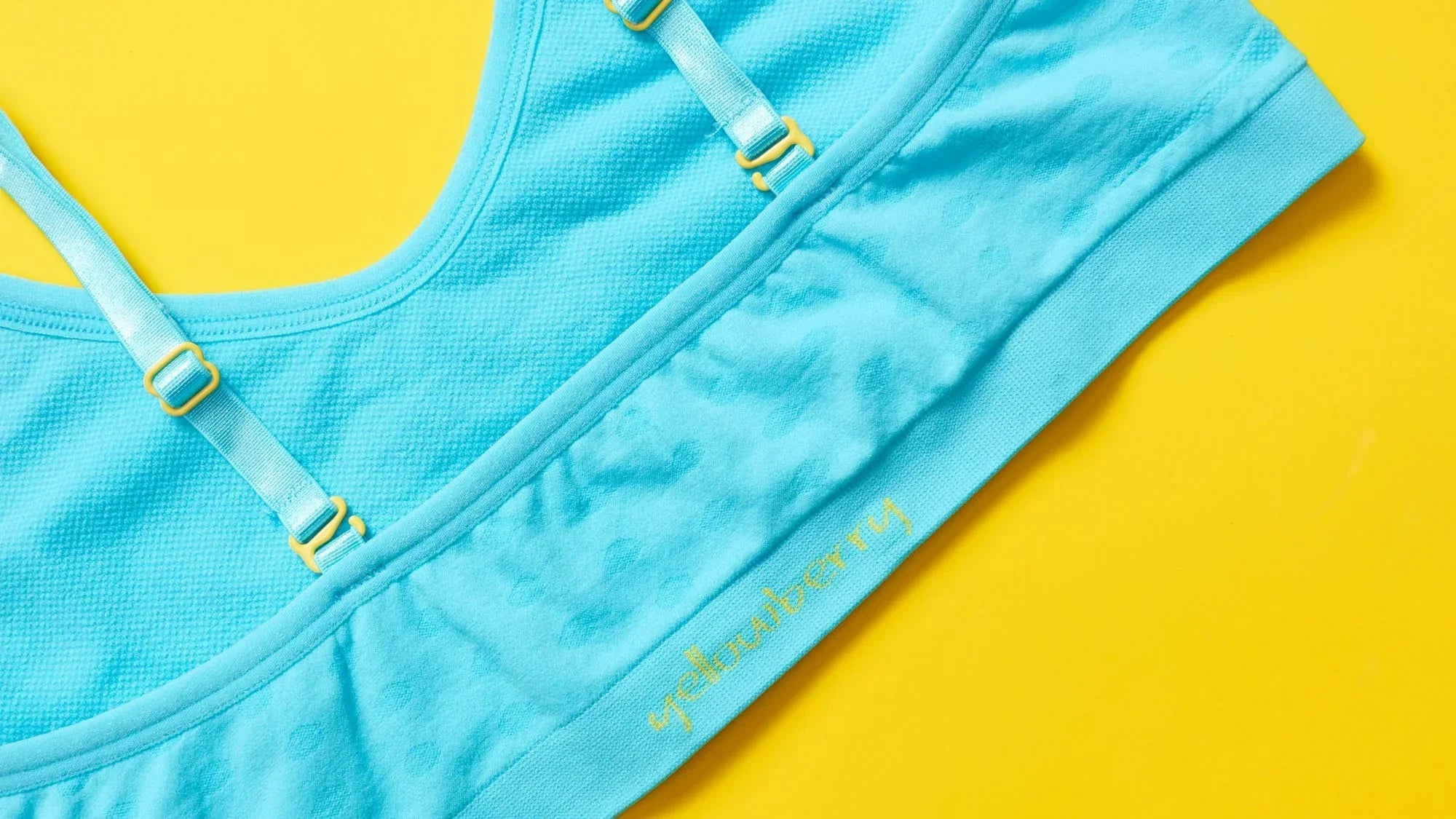 blue Yellowberry Seamless Bra