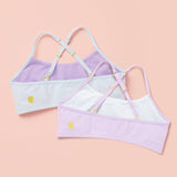 Ladybug Cotton Bra 2pk