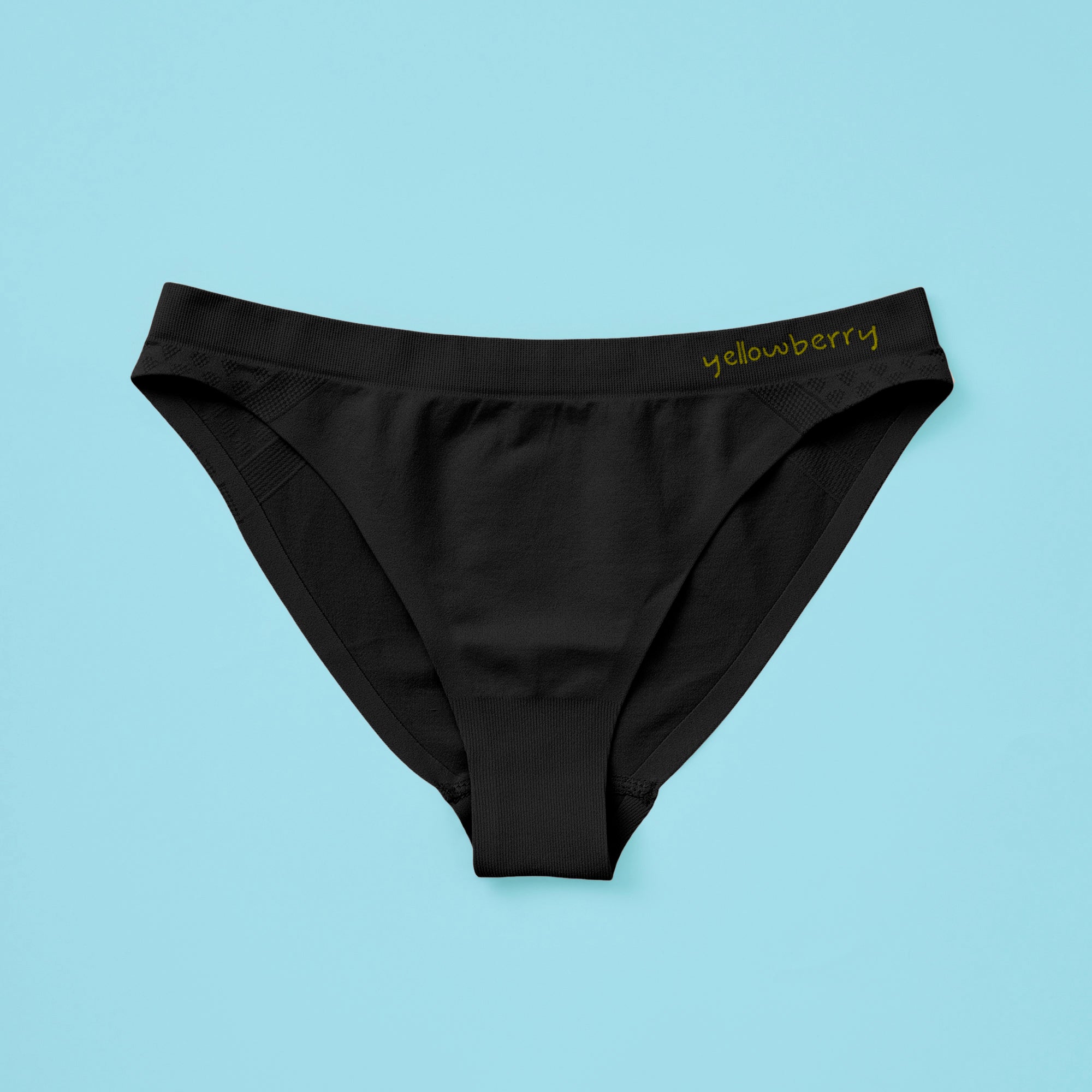 Girls' 6pk High Quality, Best Bikini Seamless Underwear by Yellowberry |  Black Night / XS-8/10
