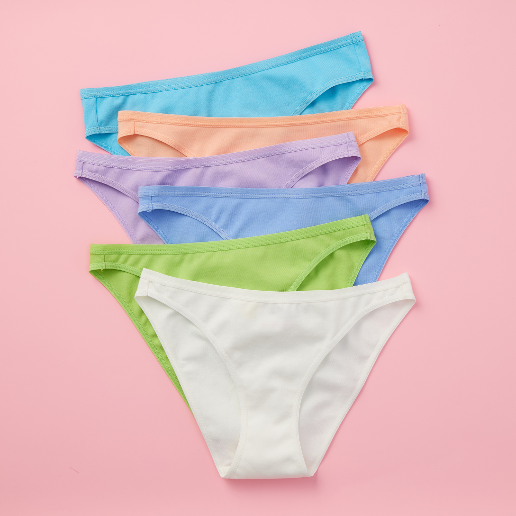 Petal Pima Cotton Girls Underwear Bundle - Yellowberry