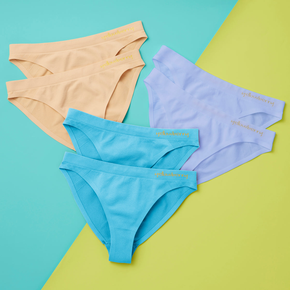 Yellowberry® Girls' Best 6PK High Quality Pima Cotton Underwear Bikini  Hipster Brief 
