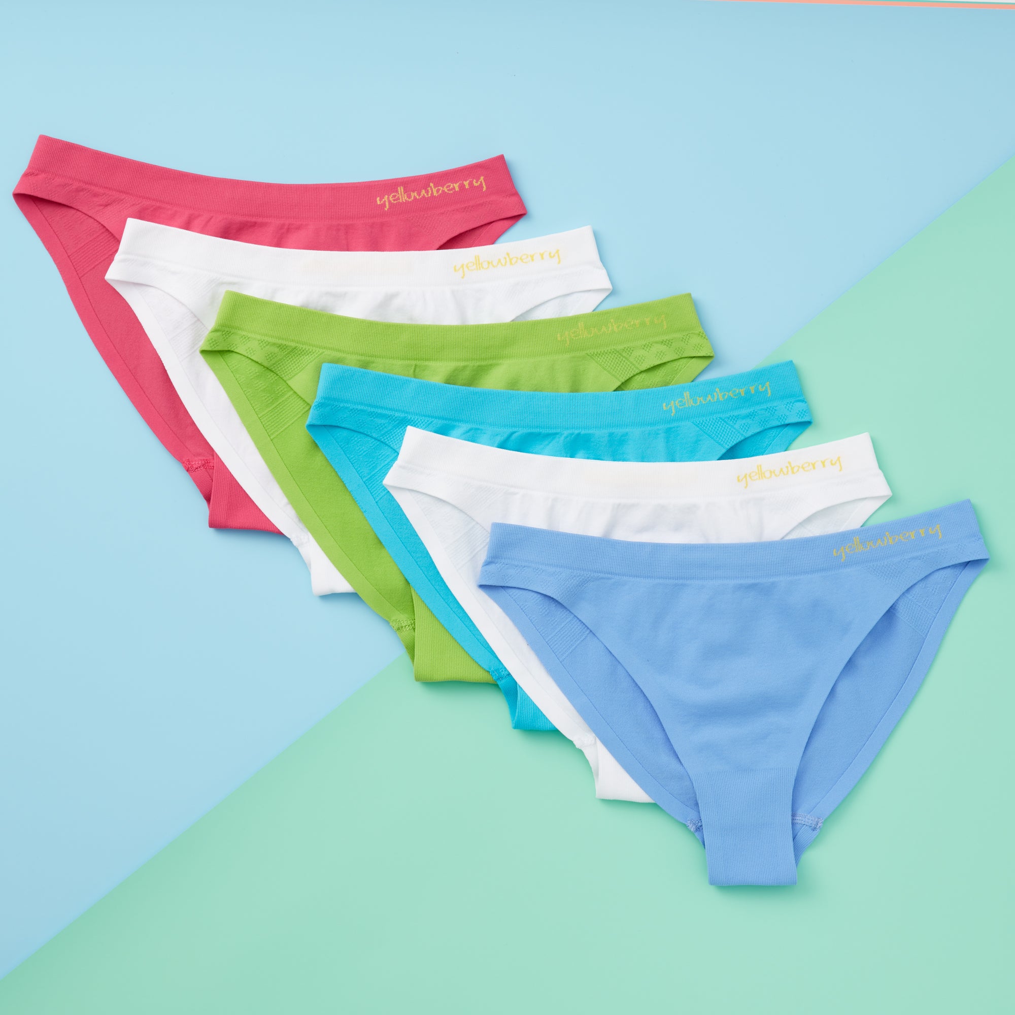 Young Girls Teen Panties Seamless Underwear, 76% Polyamide; 24