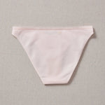 Yellowberry Petal Underwear are the epitome of comfort, style, and quality for your daughter's everyday wear. Crafted with meticulous attention to detail, these undies offer an impeccable fit and superior construction that will keep her feeling confident and comfortable all day long. Bubblegum pink back on natural linen