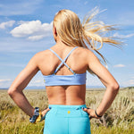 Yellowberry Pipit First Training Bra. Super soft, all-natural cotton bra for girls. Best first bra. Made with antimicrobial, cotton, double-layered fabric. Offers full coverage for developing girls. Designed for girls and daughters with sensitive skin. High-quality materials, machine wash, and dry. Best training bra for active girls, tweens, and teens.