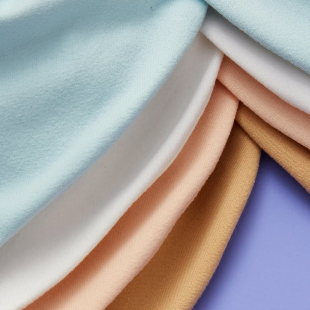 Yellowberry Butter Bra close-up detail image of the cup detail. The BEST Bra We Make for More Developed Girls. Fabric is smooth to the touch and made with a matte brushed finish for extra softness. Made with synthetic fabric blend and hook and eye clasp closure. Great for developing girls. Wear and wash is over and over again, it will still look brand new. It will grow with your daughter as she continues to grow, great option for any occasion.